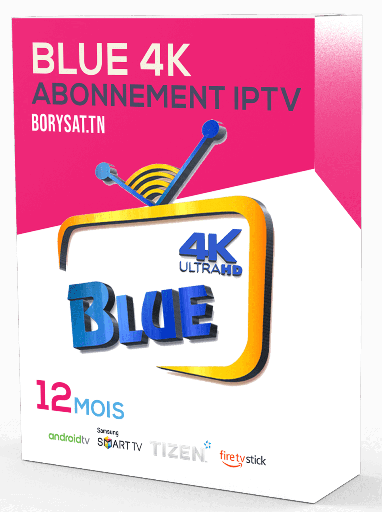Choose Borysat IPTV for Premium Quality Streaming,BLUE 4K IPTV, IPTV, télévision en direct, films à la demande, qualité 4K, Android TV, vidéos à la demande, guide des programmes, streaming.