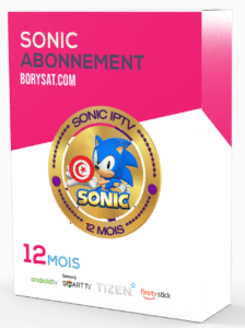 SONIC IPTV abonnement IPTV France premium compatible IPTV Smarters Pro TiviMate Fire Stick Android TV Apple TV