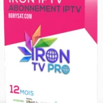 IRON TV IPTV offre IPTV premium compatible Smart TV Fire Stick Android TV avec lien M3U et Xtream Codes