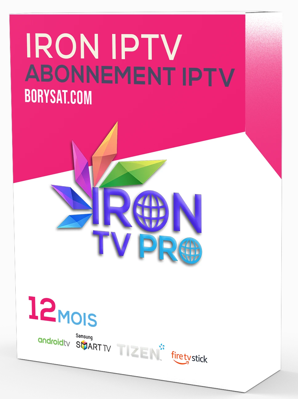 IRON TV IPTV IRON TV IPTV offre IPTV premium compatible Smart TV Fire Stick Android TV avec lien M3U et Xtream Codes